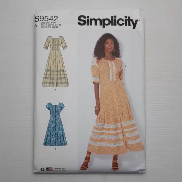 S9326, Simplicity Sewing Pattern Misses' Dresses