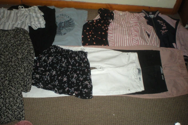 Bundle Girls Clothes age 14-15yrs Jacket Jeans Tops Skirt Dress New Look Topshop