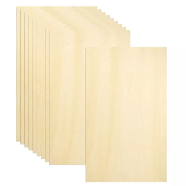 24Pcs Basswood Sheets 11.8 x 20 x 1/8 Inch Plywood Wood Panels Lightweight