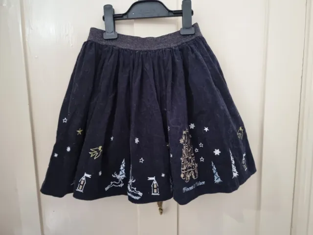 Girls Lined Skirt Age 12 Yrs. Princess Palace. Full, Twirly, Pretty. Embroidered