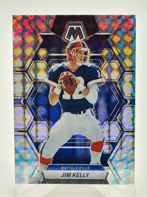 Jim Kelly 2023 Panini Mosaic Prizm Mosaic #26 Buffalo Bills HOF