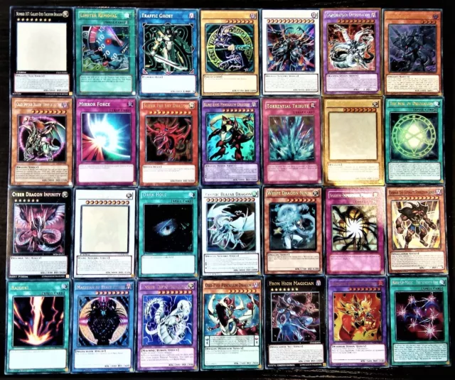 50 Bulk YuGiOh Card Lot 10+ Holos 8+ Rares Genuine Konami