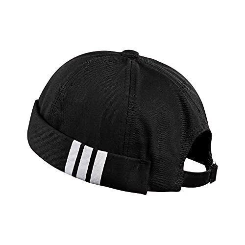 Bonnet Skull Cap Unisexe En Lin-coton - Style Marin Déchiré, Réglable, Vintage, Neuf Avec étiquettes