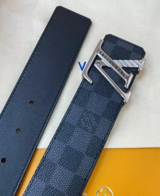 Louis Vuitton Monogram Canvas LV Initiales 40mm Reversible Belt, myGemma