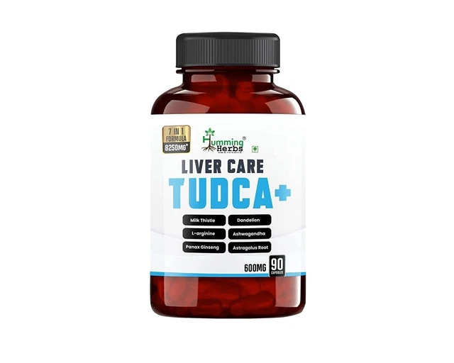 TUDCA (Tauroursodeoxycholic Acid) 1200mg - 7 in 1  with Milk Thistle 300mg 90 Ct