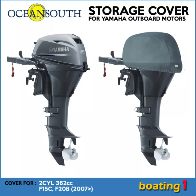 Half/Storage Cover Yamaha Outboard Motor Engine  2CYL 362cc  F15C, F20B (2007>)