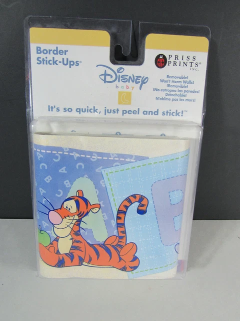 New Disney Winnie The Pooh Border Stick Ups Tigger 5" x 15" removable