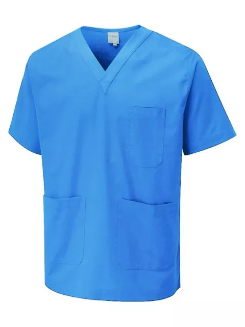 Uneek Scrub Tunic Top Medical Nurse V Neck Shirt Care Hospital Worker Pockets