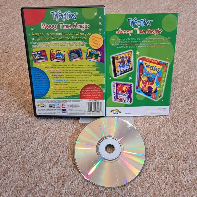TWEENIES MESSY TIME Magic PC CD-ROM Video Game BBC Kids & Family £11.99 ...