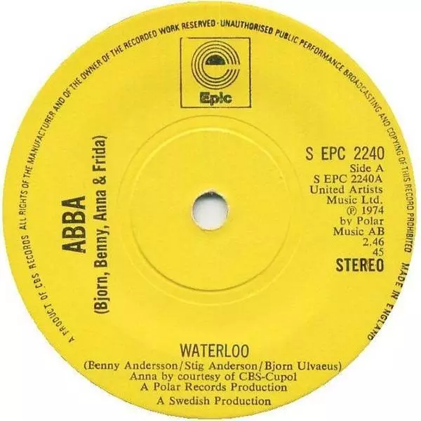 ABBA , Björn & Benny, Agnetha & Anni-Frid - Waterloo (Vinyl)
