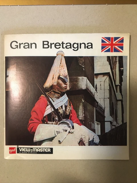 view-master  Lotto Di Tre Titoli. SCOZIA - GRAN BRETAGNA - THE RIVER THAMES.