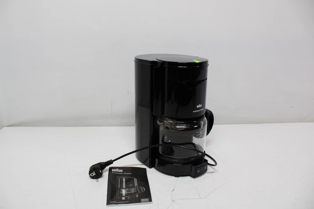 Braun KF 47/1 BK Filterkaffeemaschine 10Tassen Schwarz