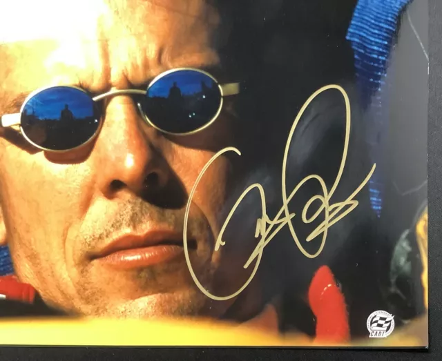 Scott Pruett Signed Photo 8x10 Racing IndyCar CART Autograph Indy500 Glasses TPG 2