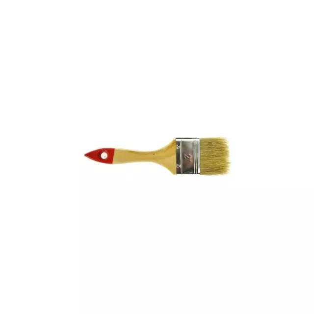 PENNELLO PENNELLI PENNELLESSE MANICO LEGNO SETOLA BIONDA 50 mm