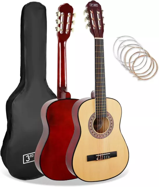 3rd Avenue Pack Guitare Classique enfant Taille 1/2 pour Débutants avec Cordes e