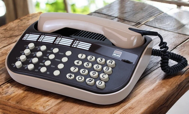 Ancien Téléphone W48 de Siemens & Halske en Bakelite - Vintage French Finds