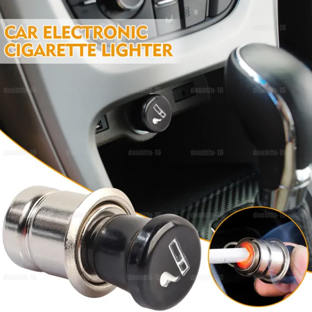 Car Power Plug Socket Output Automatic Cigarette Lighter Ignition Accessory 12V