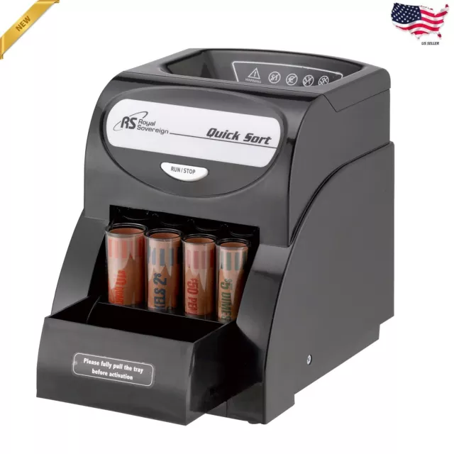 ELECTRIC COIN SORTER Counter Automatic Machine Wrapper Bank Business Change  NEW $58.81 - PicClick