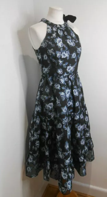KATE SPADE PRAIRIE Rose Silk Midi Dress Size 8 RRP 495 BNWT 65.00 PicClick UK