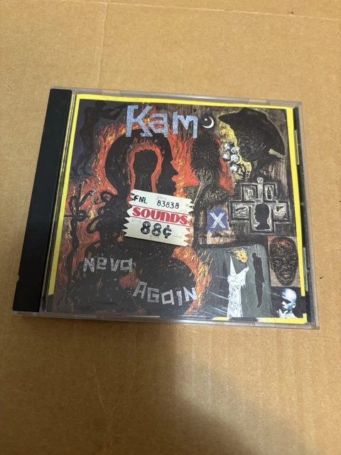 G-RAP KAM NEVA Again LP Hip-Hop Vinyl Record Used 1990s