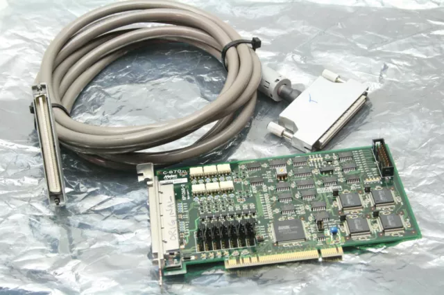 Melec C-870 V1 Servo Moteur Pas à Pas Motion Contrôleur PCI Carte Câble KP1265-2