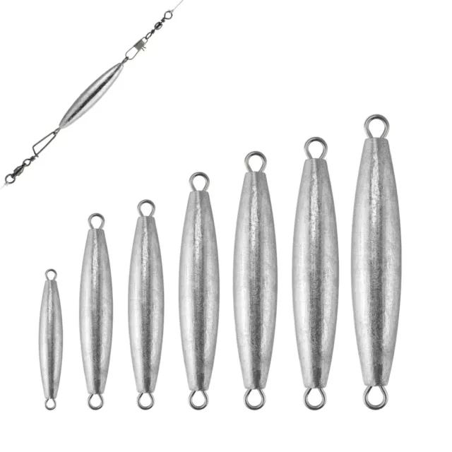 5pcs Sea Fishing Weights Beach Bomb Sinkers 30g-220g Bass Trout Coarse Fishing