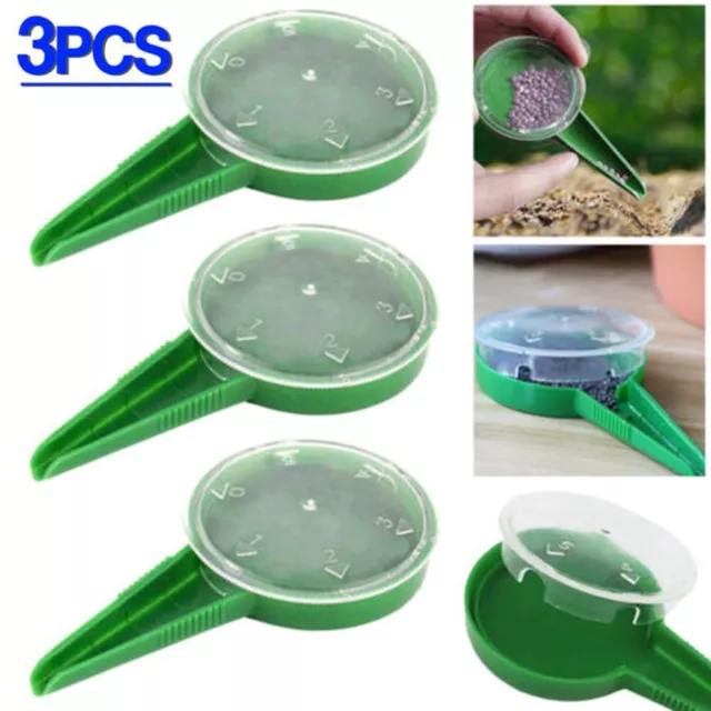 Spandipiante in plastica facile da usare seminatore per piantagione da giardino (confezione da 3)