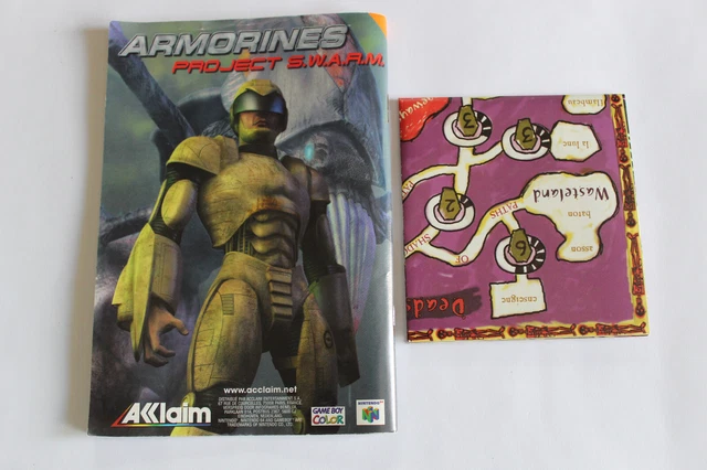Notice / Mode d' emploi (FAH) + carte pour Shadow Man sur NINTENDO 64 . 3