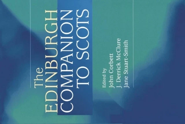 The Edinburgh Companion to Scots by J. Corbett (English) Paperback Book
