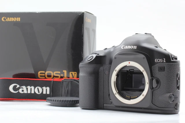 Count 035 【 Near MINT w/ Box 】 Canon EOS 1V 35mm Film Camera SLR From JAPAN