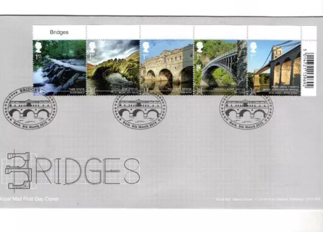 2015 Bridges - Bath H/S Fdc From Collection C13