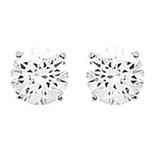 Boucles D'oreilles Pendantes GAS PARIS - Clous Plaqués Argent - Neuves Sans Emballage