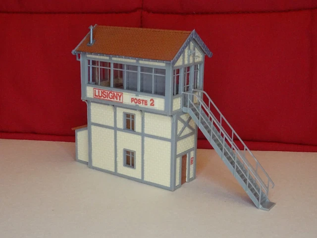 JOUEF maquette à monter poste d'aiguillage ancien 1034 NEUF (n°1