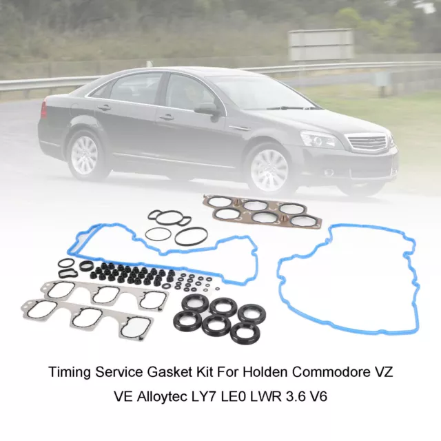 Timing Service Gasket Kit pour Holden Commodore VZ VE Alloytec LY7 LE0 3.6 V6