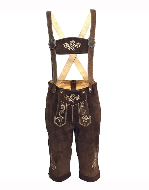 Mens Real Suede Leather Traditional vintage lederhosen UK SIZE 30" / EUR 46