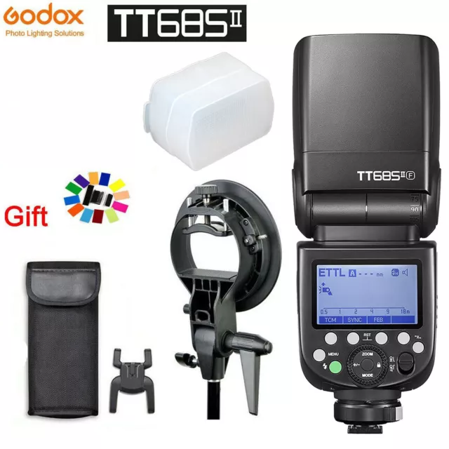 Godox TT685IIF TTL Blitz Blitzgerät HSS 1/8000s 2.4G Wireless für Fuji Kamera
