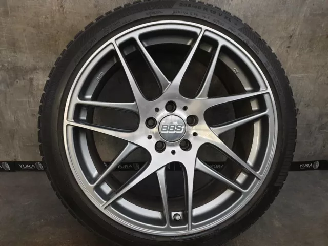 Audi A6 4G Jantes Alu Pneu Hiver 235/40 R 19 Continental 99% BBS 2