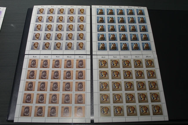 Berlin Bogensatz 708-711 Kunstschätze postfrisch (B1533)