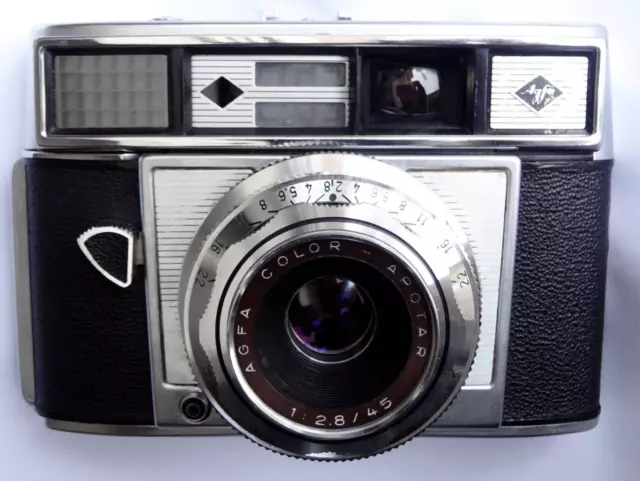 AGFA Super Silette LK, 2.8/45mm, Tested: Good, Rangefinder Cleaned and Adjusted