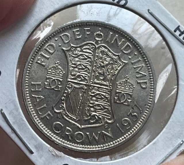 1937 Great Britain 1/2 Half Crown - Uncirculated