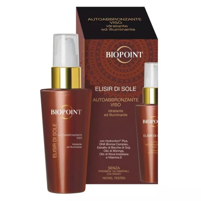 Biopoint Élixir De Soleil Sérum Visage Autobronzants 50Ml