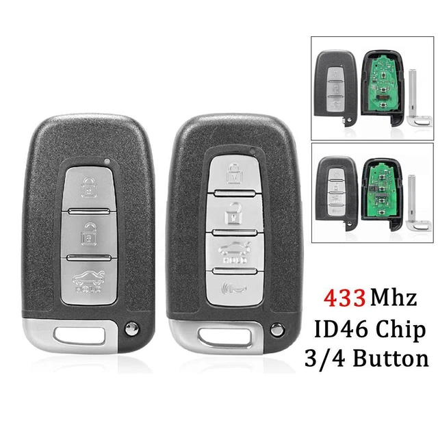 Chips Remote Key fob With ID46 Chip Keyless Remote Car KeyFor Hyundai |For KIA