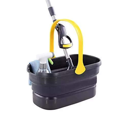 Yocada Collapsible Plastic Bucket Mop Bucket 10L2.6Gallon Cleaning Washing Bu...