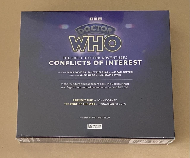 DOCTOR WHO The Fifth Doctor Adventures Conflicts Of Interest. Audio