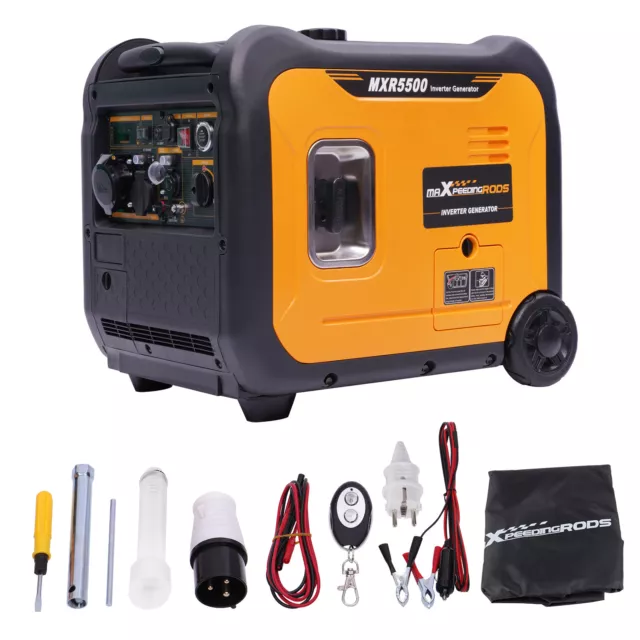 5kw 5.5kw Generador Inversor Silencioso Equipo Eléctrico Portátil para Exteriore