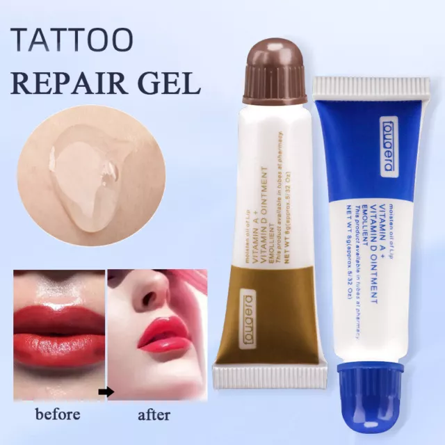 5/10pz crema post-trattamento vitamina A&d unguento 5g tatuaggio Fougera microbladi ~