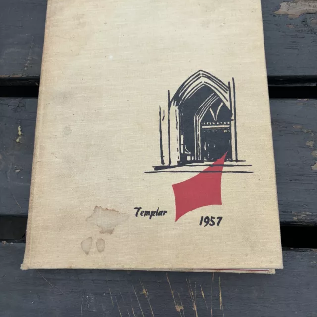YEARBOOK 1957 Templar  Temple University School Philadelphia PA Philly