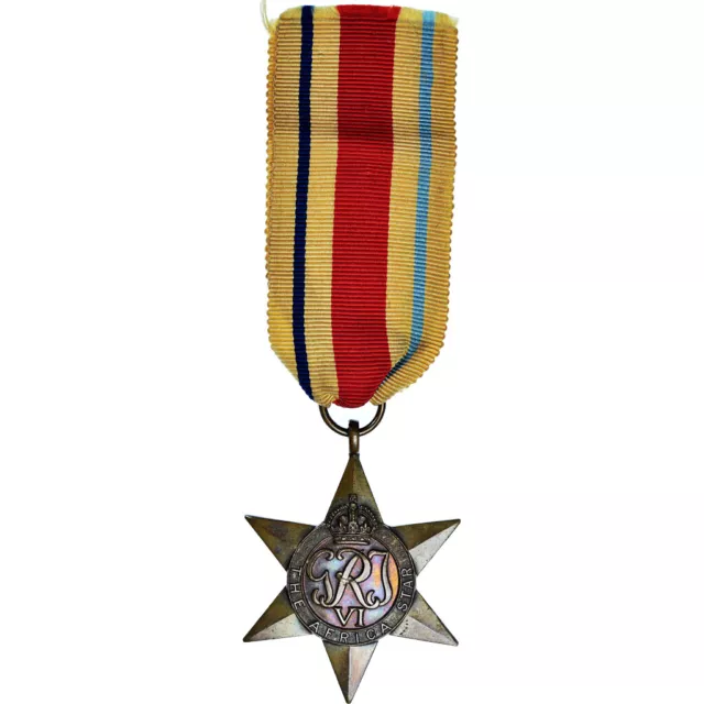 [#1154616] Verenigd Koninkrijk, Georges VI, The Africa Star, Medaille, 1939-1945