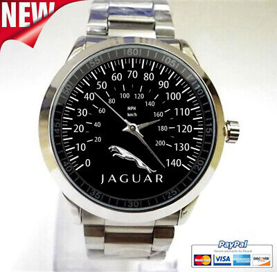 Best Item!! Jaguar Speedometer Sport Unisex Wristwatches