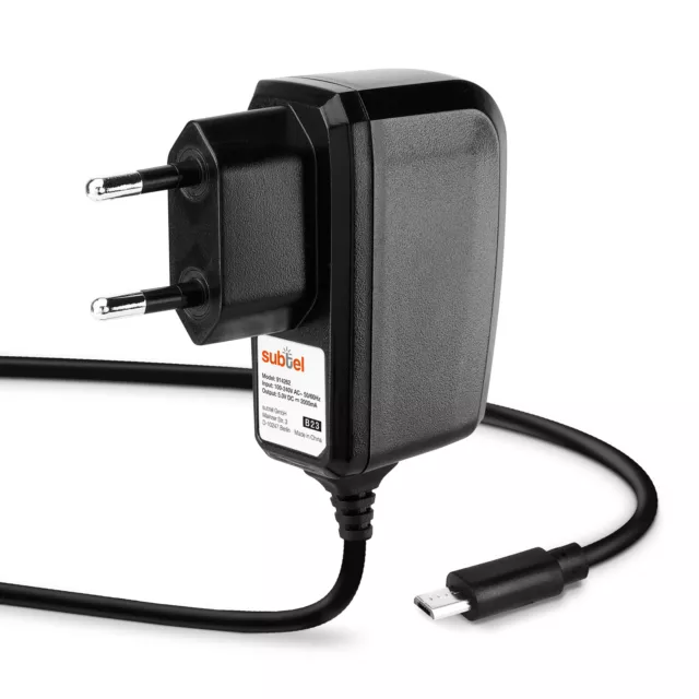 Chargeur pour GPS Falk Neo 550 2nd Edition IBEX 32 Pantera XC 2A noir 1.2m